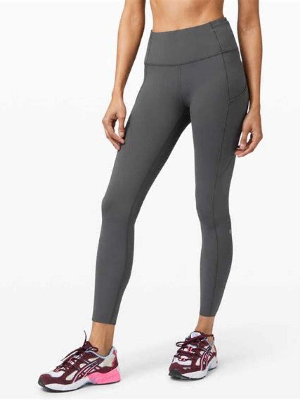 Lululemon 🍋 Fast and Free 23" 📐 4 Graphite Grey